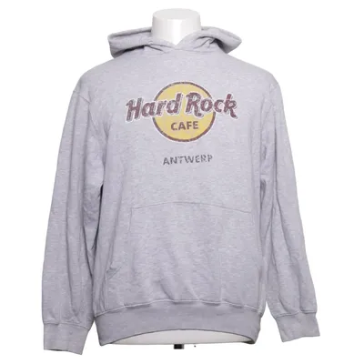 Hoodie (Gray) from Hard Rock Cafe Cotton, Polyester