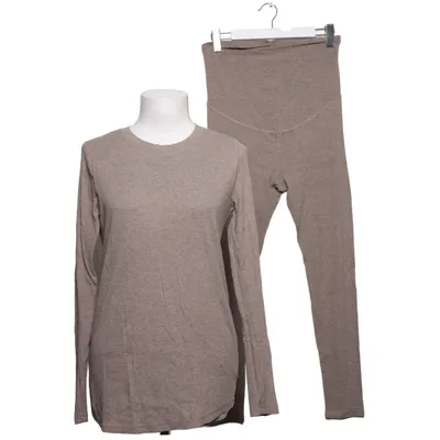 Sæt (Beige) fra H&M Mama Bomuld, Viscose, Elastan