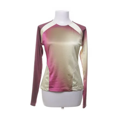 Langærmet t-shirt (Gul, Flerfarvet) fra Hosbjerg Elastan, Polyester