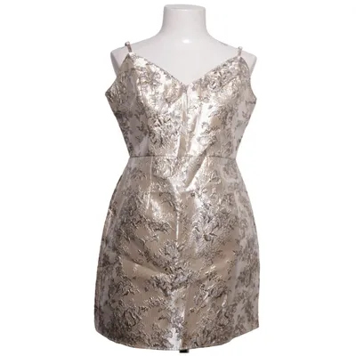 Robe de cocktail (Or, Gris) de Lulus Élasthane, Polyester