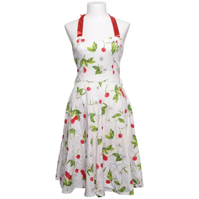 Jurk (Wit, Rood, Groen) van Hearts & Roses Katoen, Elastaan