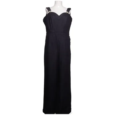Dungarees (Blue) from Voodoo Vixen Cotton, Elastane
