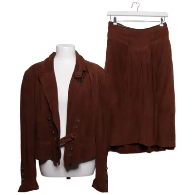 Set (Bruin) van Alba Moda Leer, Viscose