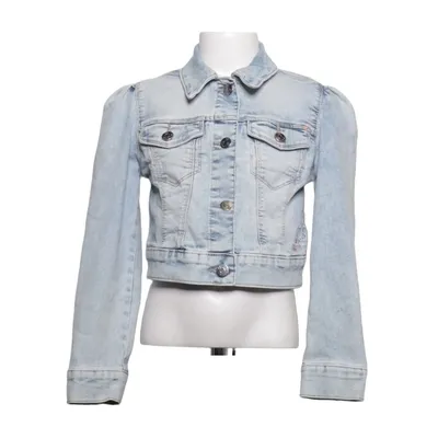 Veste en jean (Bleu) de QS by S.Oliver Coton, Élasthane, Polyester