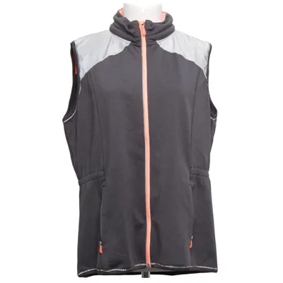 Outdoor vest (Zwart, Oranje, Zilver) van Active by Tchibo Elastaan, Polyester