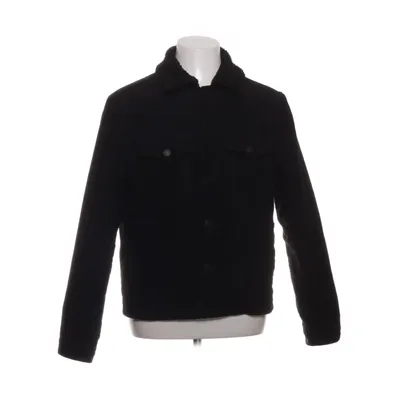 Lined denim jacket (Black) from New Look Men Cotton, Polyester