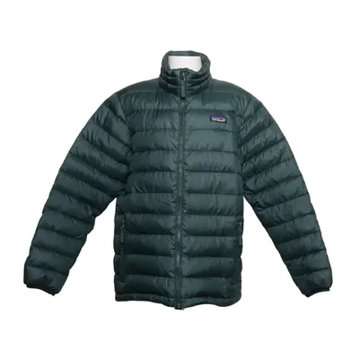 Lättviktsjacka (Grön) från Patagonia Dun, Fjädrar, Återvunnen polyester