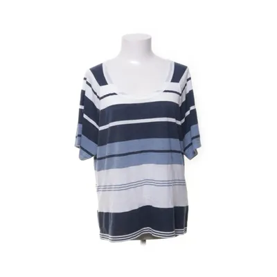 T-shirt (Blue, White) from James Perse Polyester, Modal