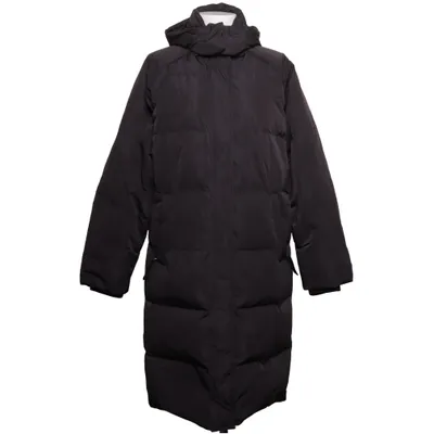 Dunfrakke (SKYLER DOWN HOOD FAUX FUR JACKET) fra MSCH Copenhagen Dun, Fjer, Polyester