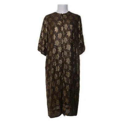Dress (Black, Gold) from Ganni