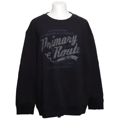 Sweatshirt (Noir) de Man's World Coton, Polyester