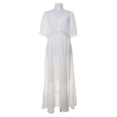 Långklänning (Vit) från Shein Polyester