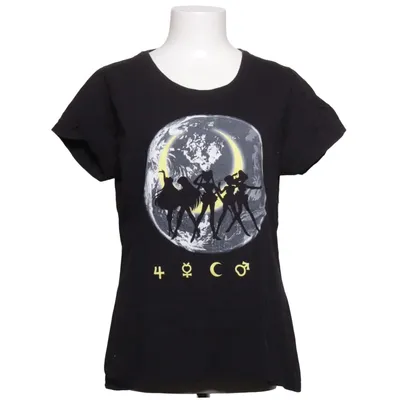 T-shirt (Noir) de Sailor Moon Coton