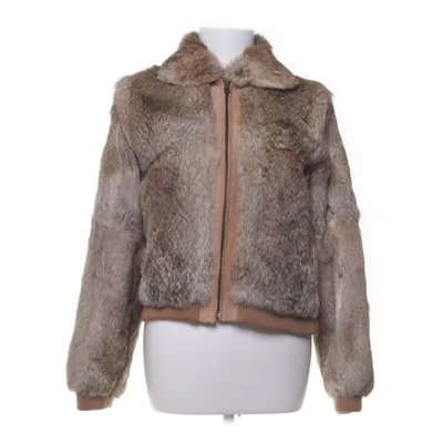 Fur jacket (Brown, Beige) from Hollies Stockholm