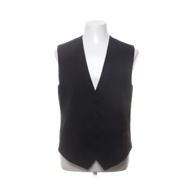 Suit vest (Black) from Iceman Polyester, Wool