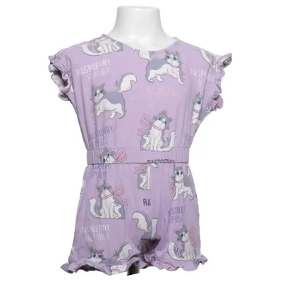 Rompers (Purple) from Raspberry Republic Cotton, Elastane