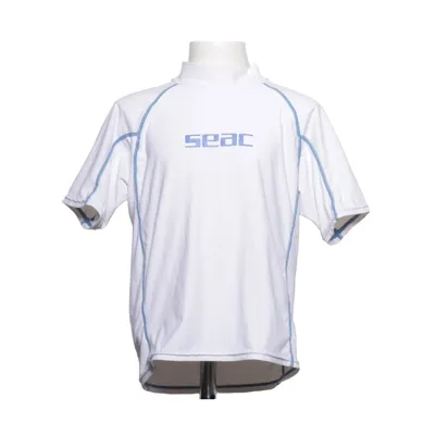 T-shirt de natation (Blanc, Bleu) de Seac Élasthane, Polyester