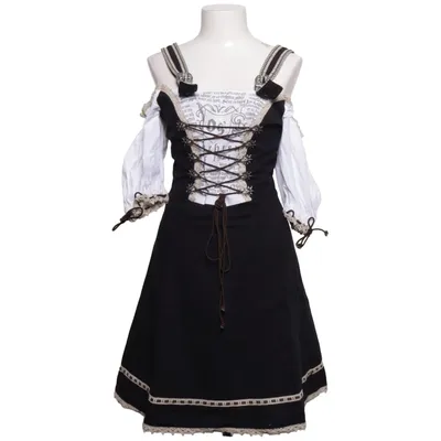 Dirndl (Black, White) from Os Trachten