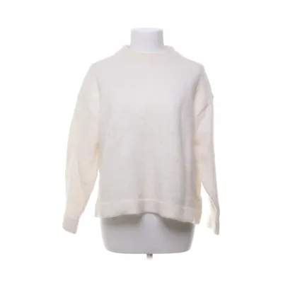 Sweater (Hvid) fra H&M Polyester, Mohair, Uld, Elastan