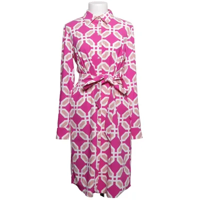 Skjortekjole (Pink, Beige, Hvid) fra Studio Anneloes Elastan, Polyamid