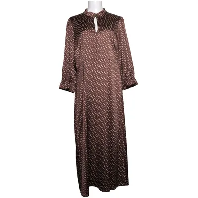 Maxi dress (Brown, White) from Bruuns Bazaar