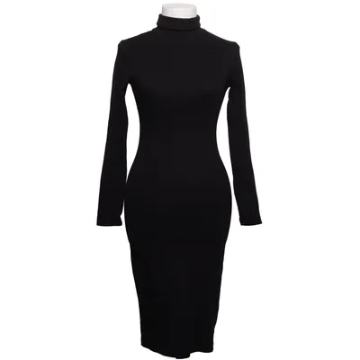 Robe à col roulé (Noir) de Sugarfree Coton, Élasthane