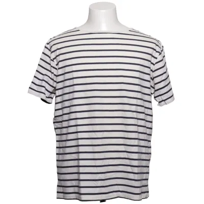 T-shirt (Hvid, Blå) fra Mousqueton Bomuld