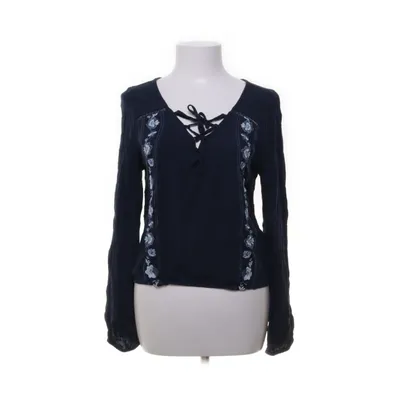 Bluse (Blå) fra Hollister California Polyester, Viscose