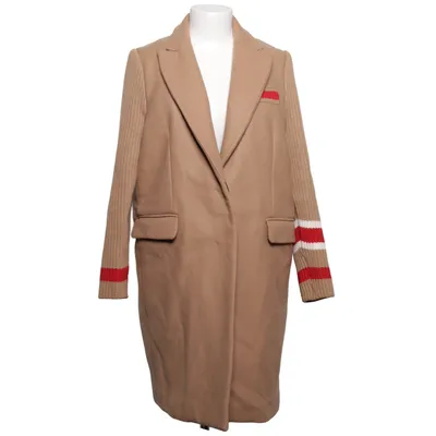 Frakke (Beige, Rød, Hvid) fra Pinko Polyamid, Uld