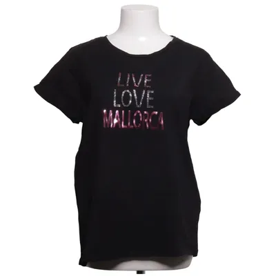 T-shirt (Sort, Pink, Hvid, Sølv) fra Roly Bomuld
