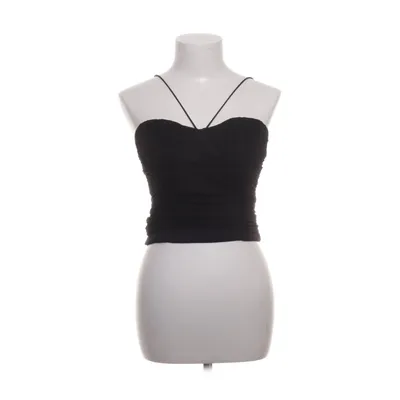 Crop top (Sort) fra GiorGia Elastan, Polyamid, Polyester