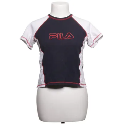 T-shirt (Blauw, Wit, Rood) van Fila Katoen