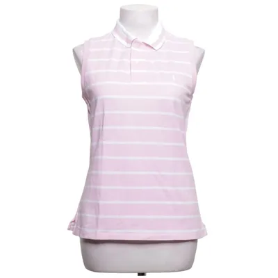 Top (Pink, Hvid) fra Ralph Lauren Golf Bomuld, Elastan