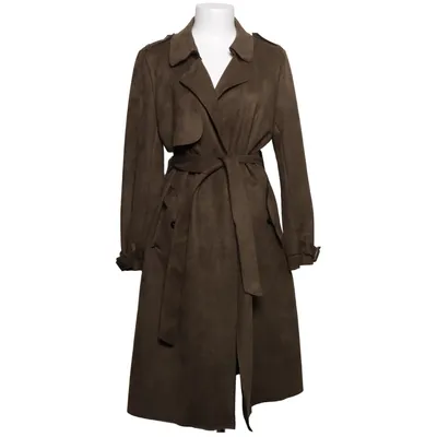 Trenchcoat (Grøn) fra Zara Outerwear Elastan, Polyester