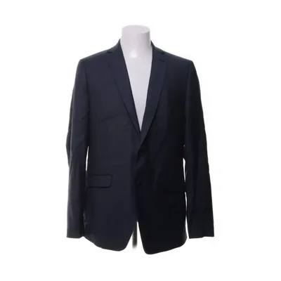 Blazer (Blauw) van Riley Wol, Viscose