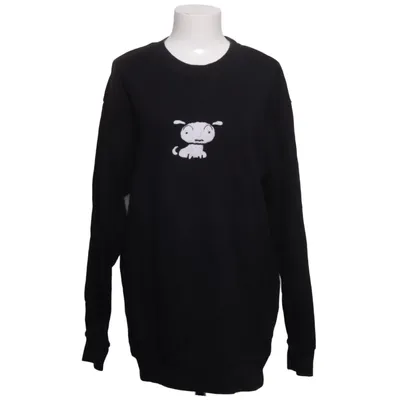 Collegetröja (Svart) från Graphic Tee Bomull