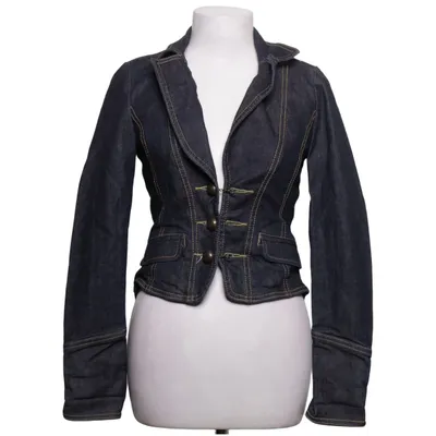 Denim jacket (Blue) from Lee Cooper Cotton, Elastane