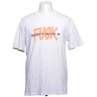 T-shirt (Vit, Orange) från FSBN Bomull