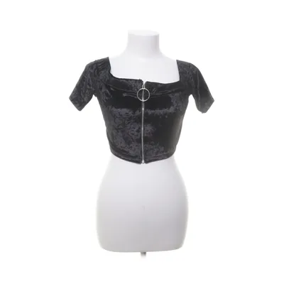Crop top (Black) from Essue Elastane, Polyester