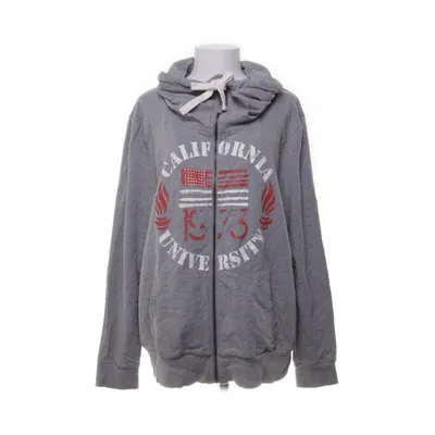 Capuchon sweater (Grijs, Rood, Wit) van Ellos Plus Collection Katoen, Elastaan, Polyester