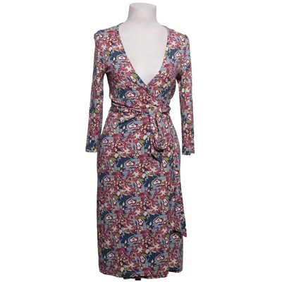 Wrap dress (Blue, Pink, Multicolored) from Blaumax Elastane, Viscose