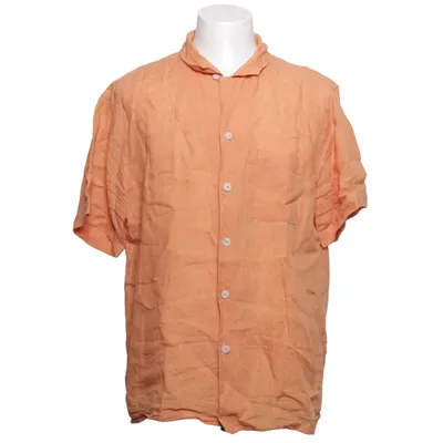 Short sleeve shirt (Orange) from Xacus Linen