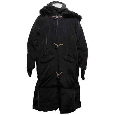 Dufflecoat (Sort) fra Canadian Classics Polyester