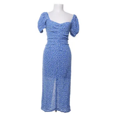 Maxi jurk (Blauw, Wit) van Zara Polyester
