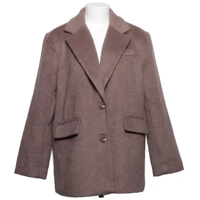Frakke (Beige) fra Gina Tricot Akryl, Polyester, Uld