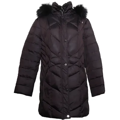 Vinterkappa (Svart) från Lebek Polyamid, Polyester