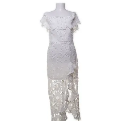 Cocktailklänning (Vit) från Eilly Bazar Polyester