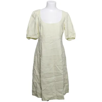 Kleid (Gelb) von Hemingway Linen by Noa Noa Acetat, Leinen