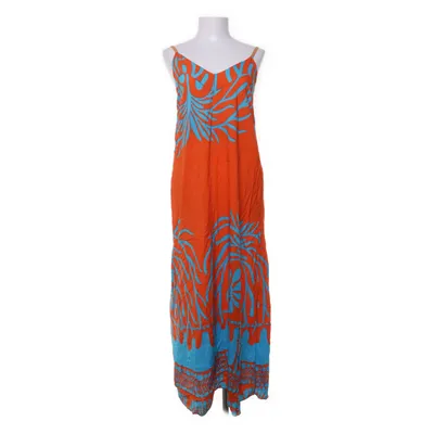 Maxi jurk (Oranje, Blauw, Meerkleurig) van Made in italy Viscose