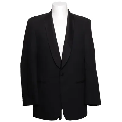 Smoking blazer (Zwart) van Masterhand